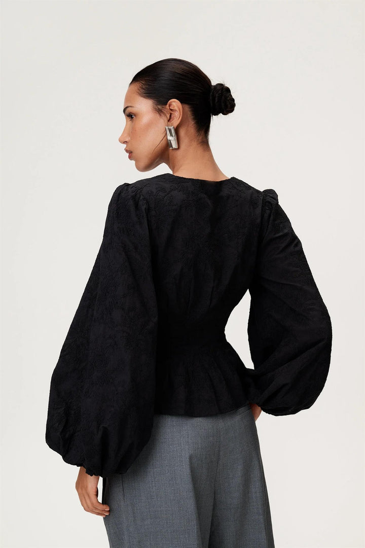 PALENA BLOUSE  Black