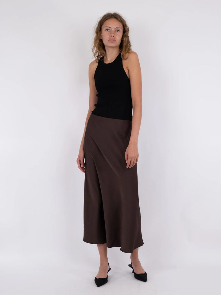 Bovary Skirt  676 Dark Brown