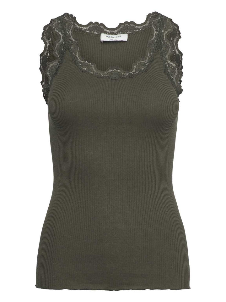RWBabette SL U-neck Lace Top  Forrest Night