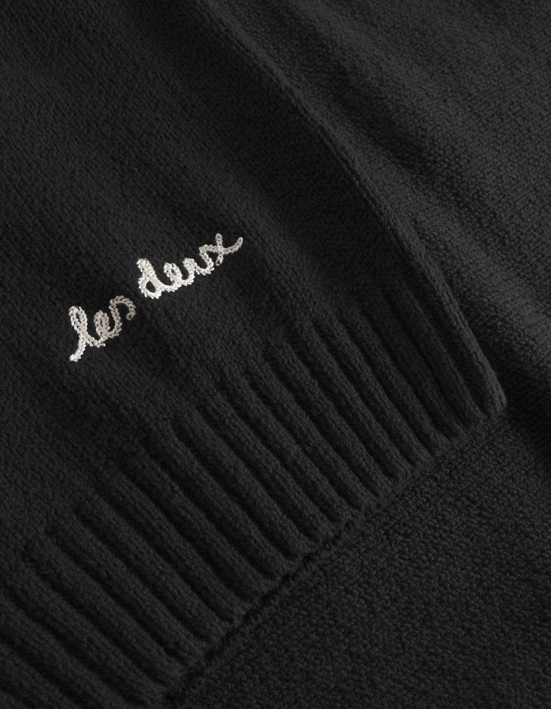 Brad Rugby Polo Knit KIDS  Black