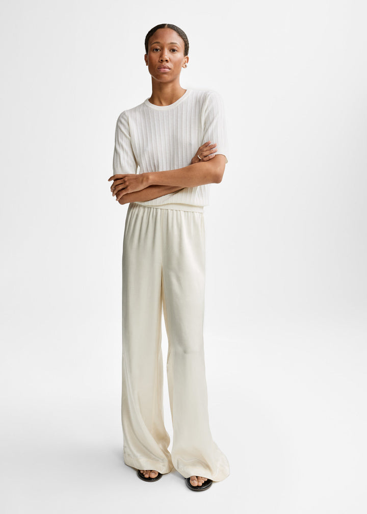 Molly Wool Cash Knit  White