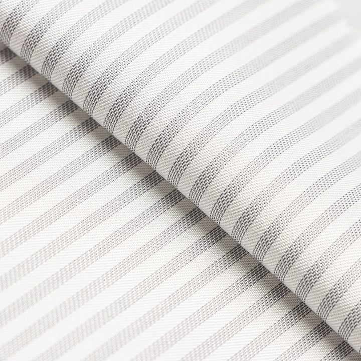 Juliette Bengal Stripe  White / Grey