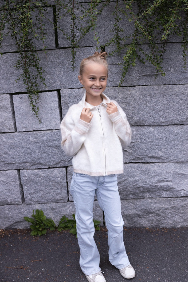 Lyra mohair jakke  Off White