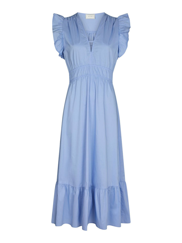 Pollana Poplin dress  Sky Blue