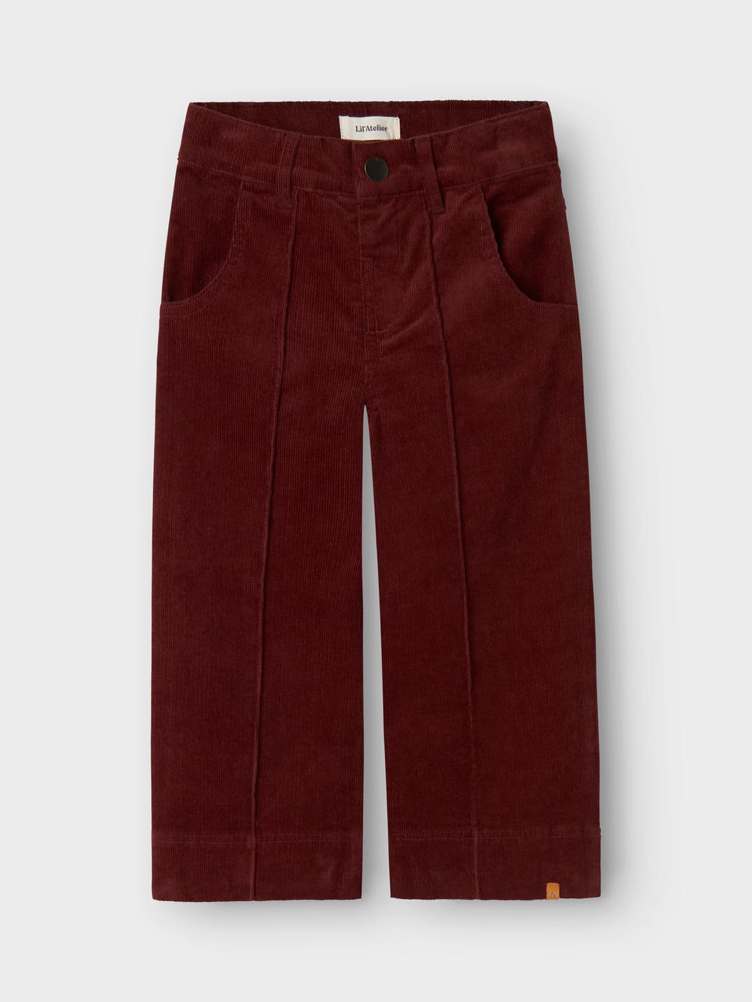 NMFOBERT CORD WIDE PANT 4122-HG LIL  Mellombrun