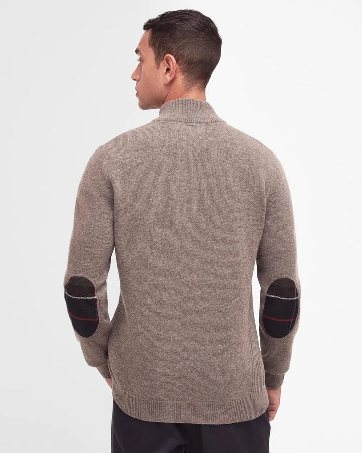 Holden Half Zip Knitted Jumper  Military Marl