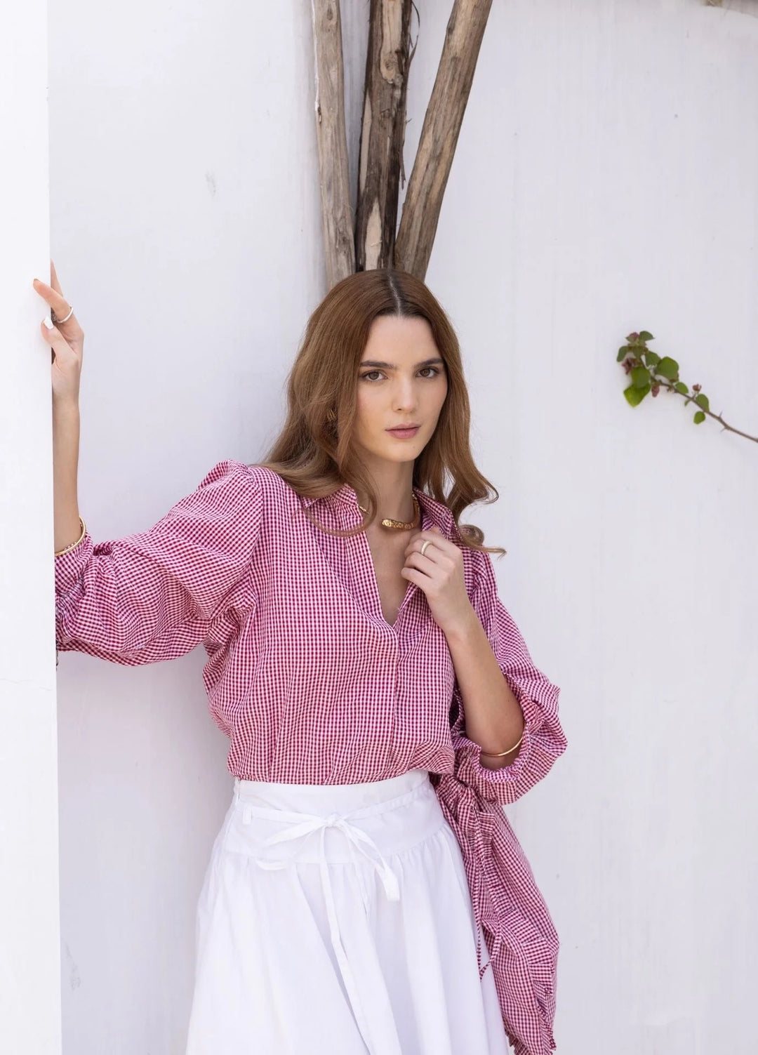 Amy Blouse Tuscany Red  Tuscany Red