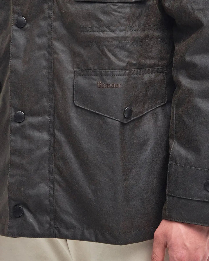 Barbour Sapper Wax Jacket  Olive/Classic