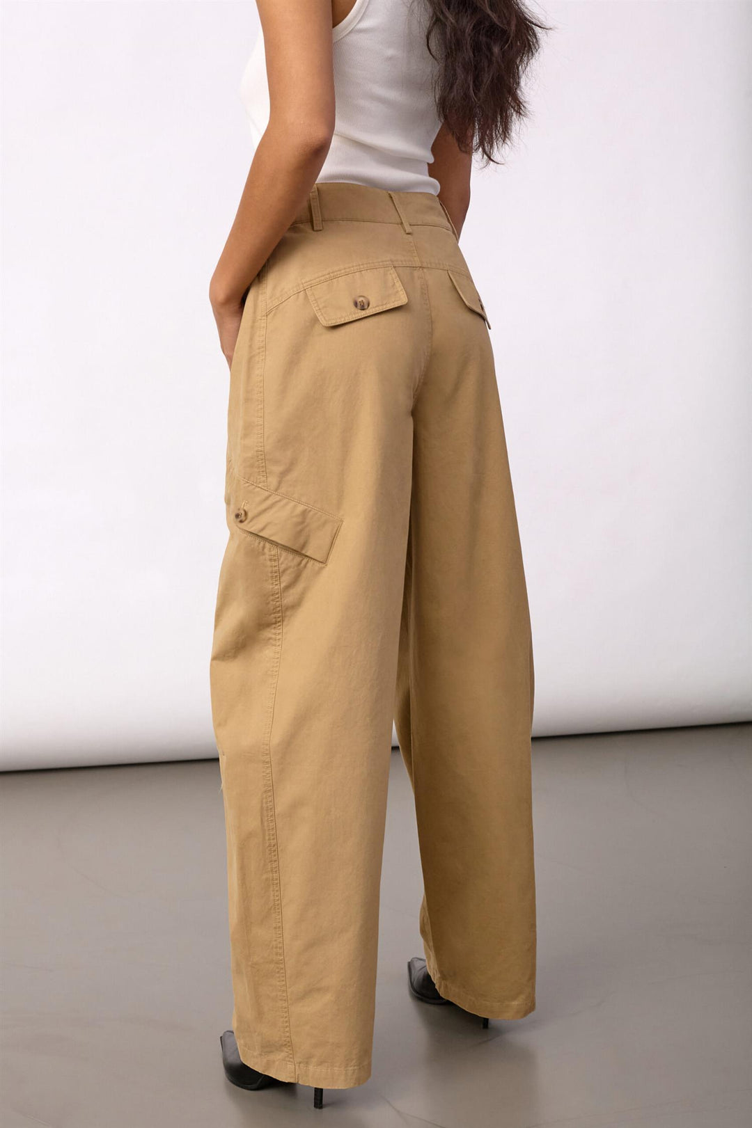 EvelynCC Barrel Pant  Sand