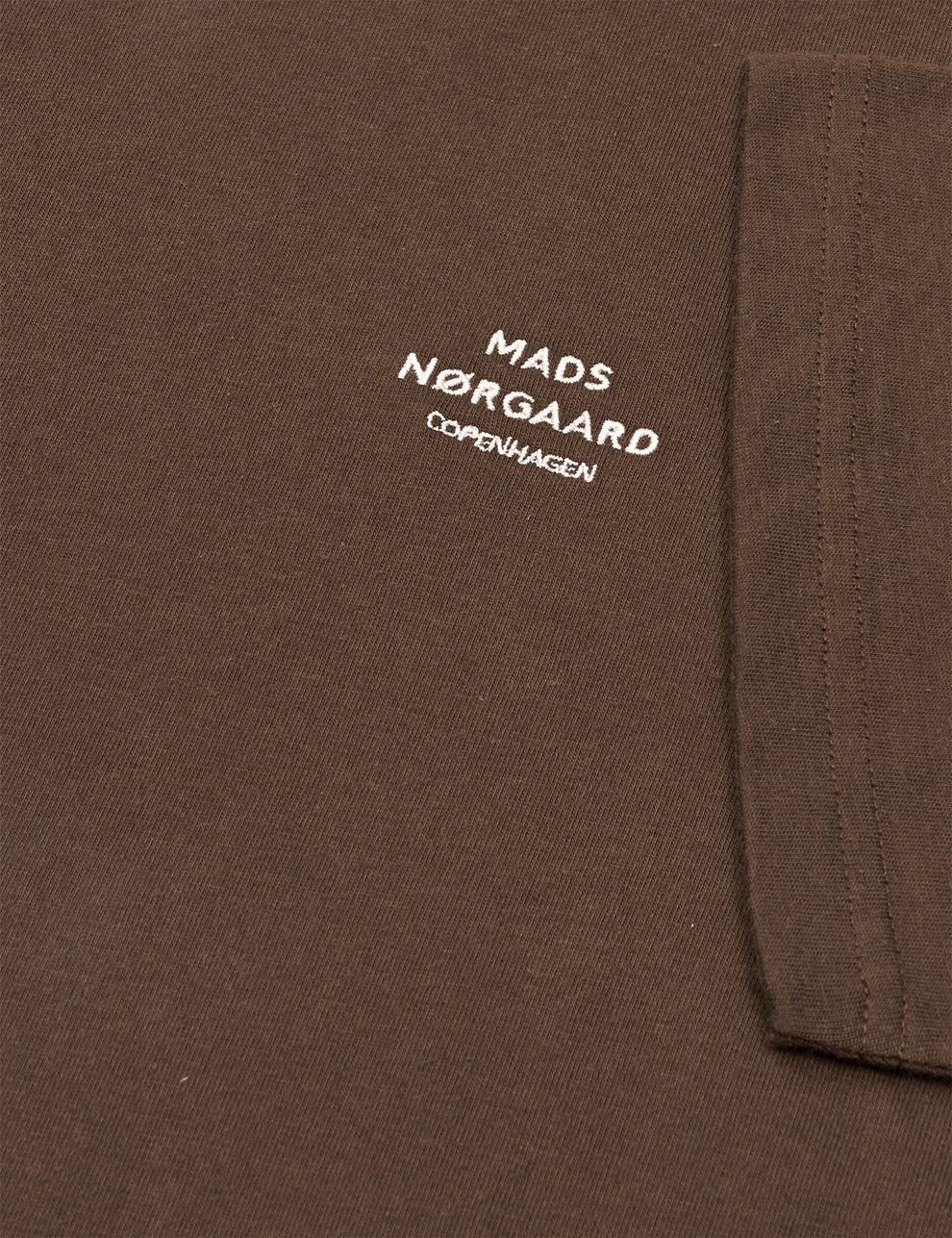 Cotton Jersey Frode Logo Tee  Demitasse