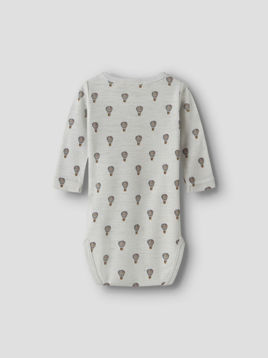 Noel Nor Wool Ls Slim Body  Lysegrå