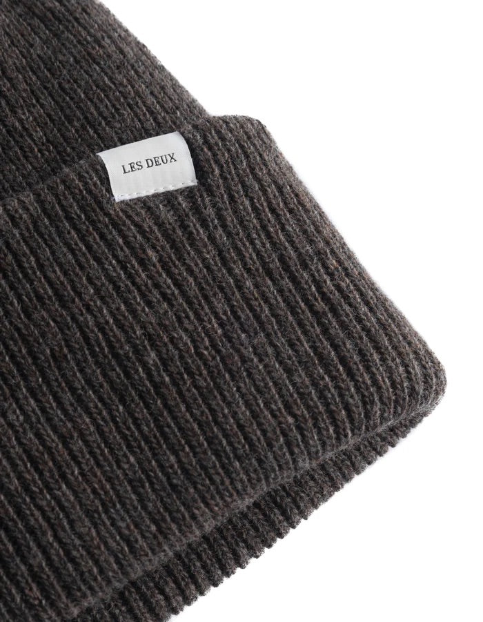 Wayne Wool Beanie  Mountain Grey Mélange