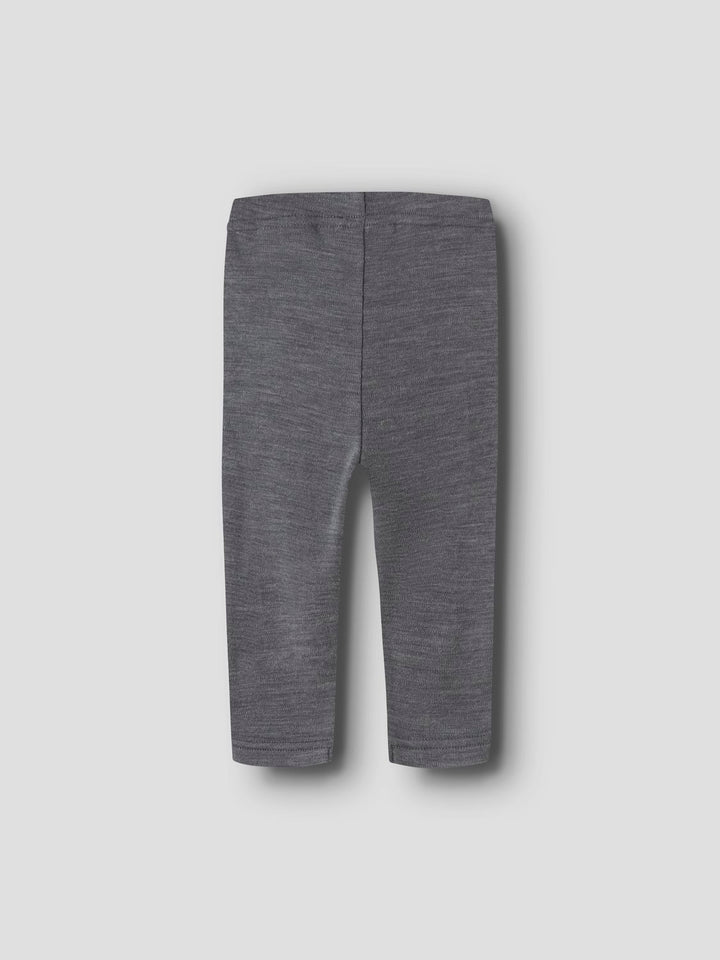 Nester Wool Slim Leggings  Mørkegrå