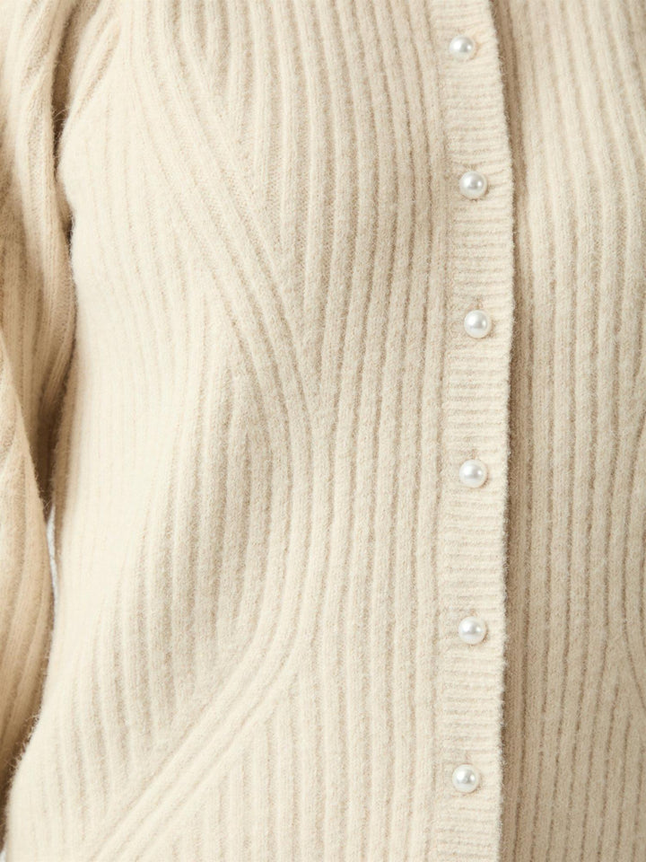 Puli knit cardigan  Ivory