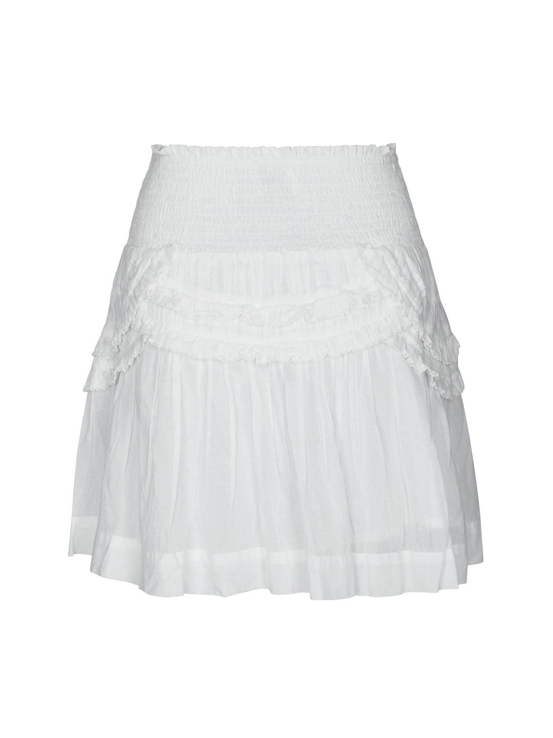 Maliah S Voile Skirt  White