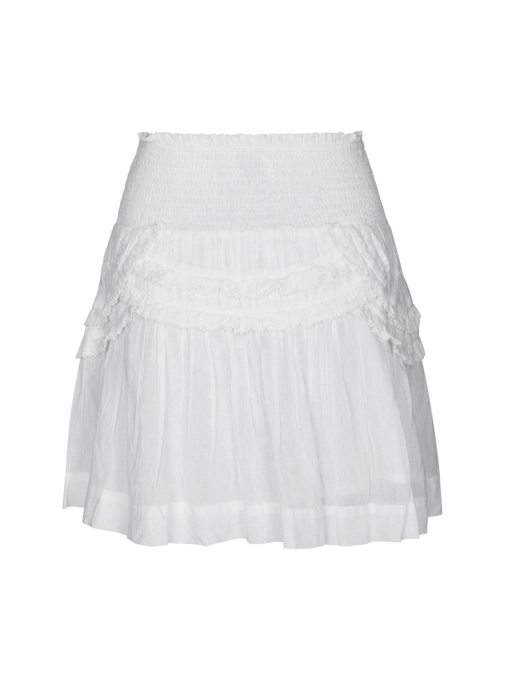 Maliah S Voile Skirt  White