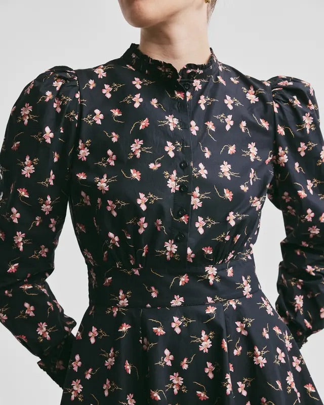 Poplin mini dress  Petals