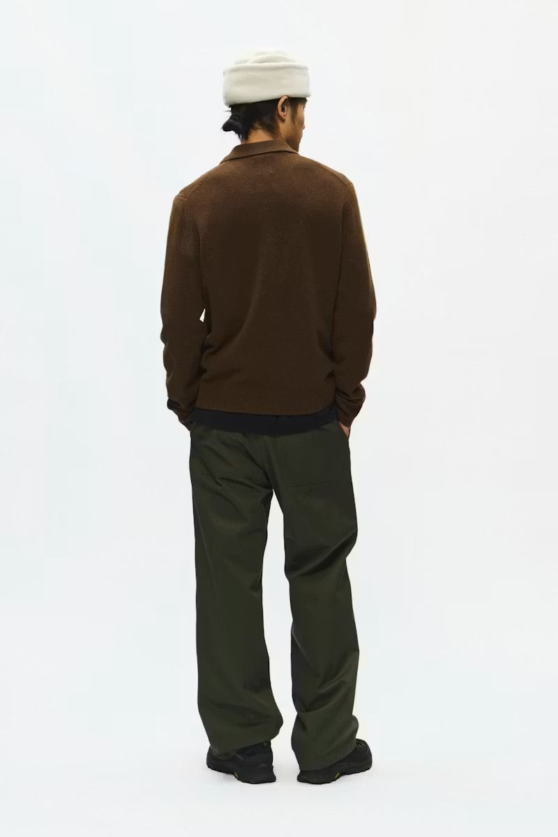 WWTAY ZIPPER CARDIGAN  Desert Palm