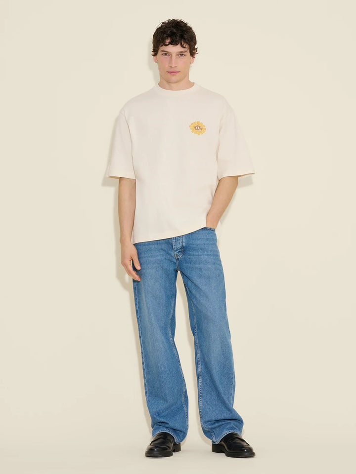 M STRAIGHT JEANS  Lt Blue