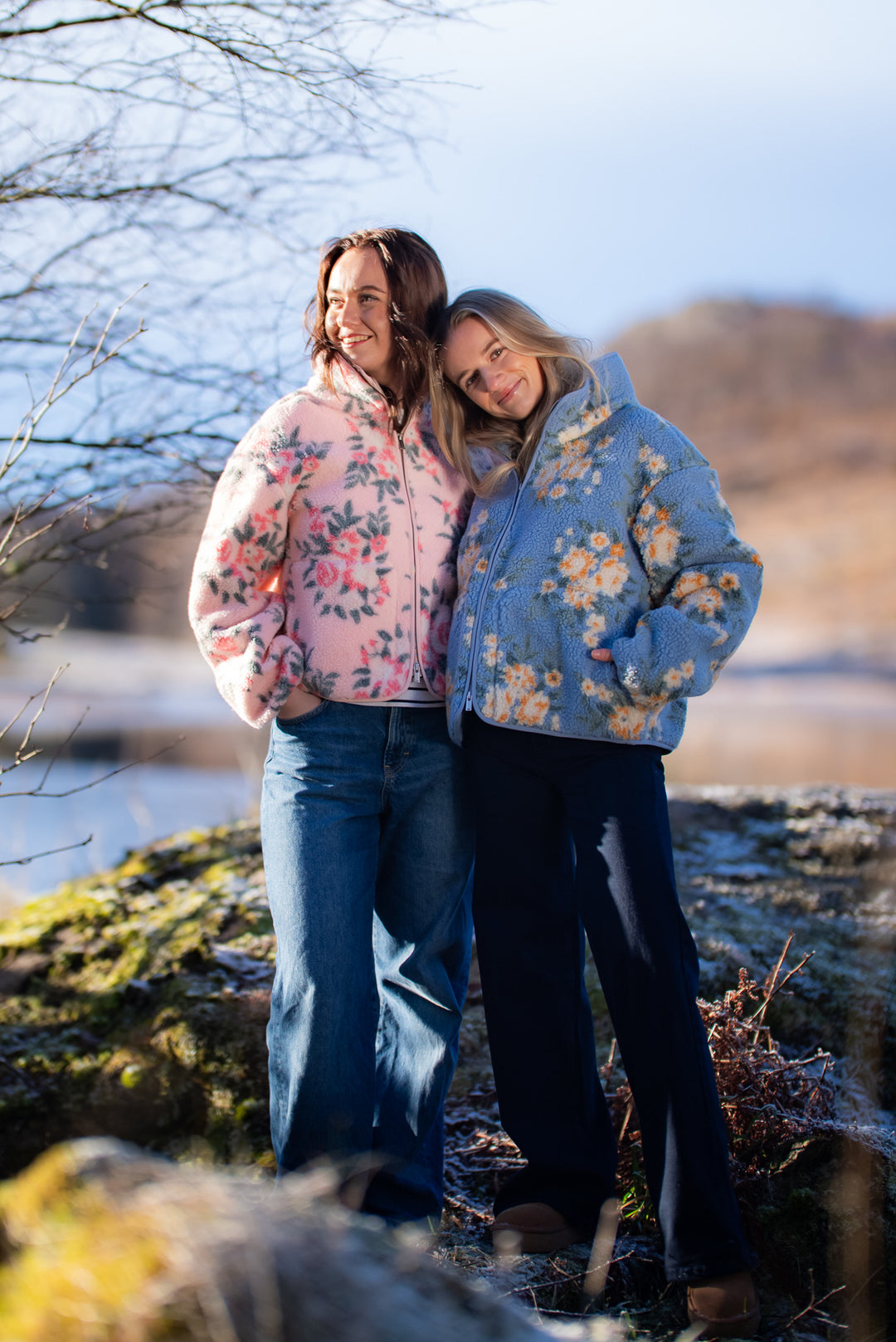 Rype Fleece Jacket  Light Blue Mix