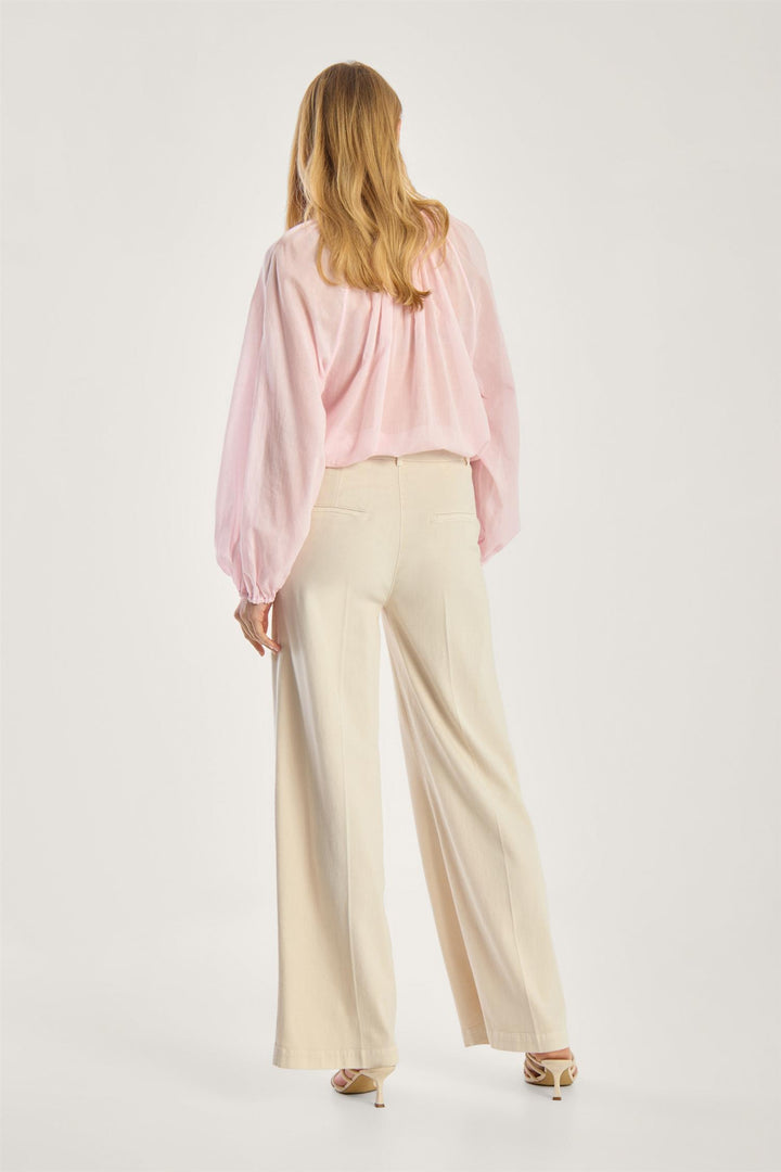 SHILOH COLORED SOFT DENIM  Crema