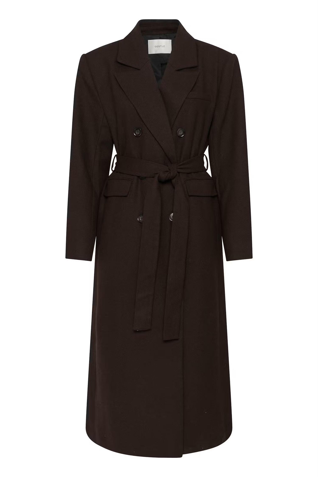 Gzvenja Long Coat  Ganache