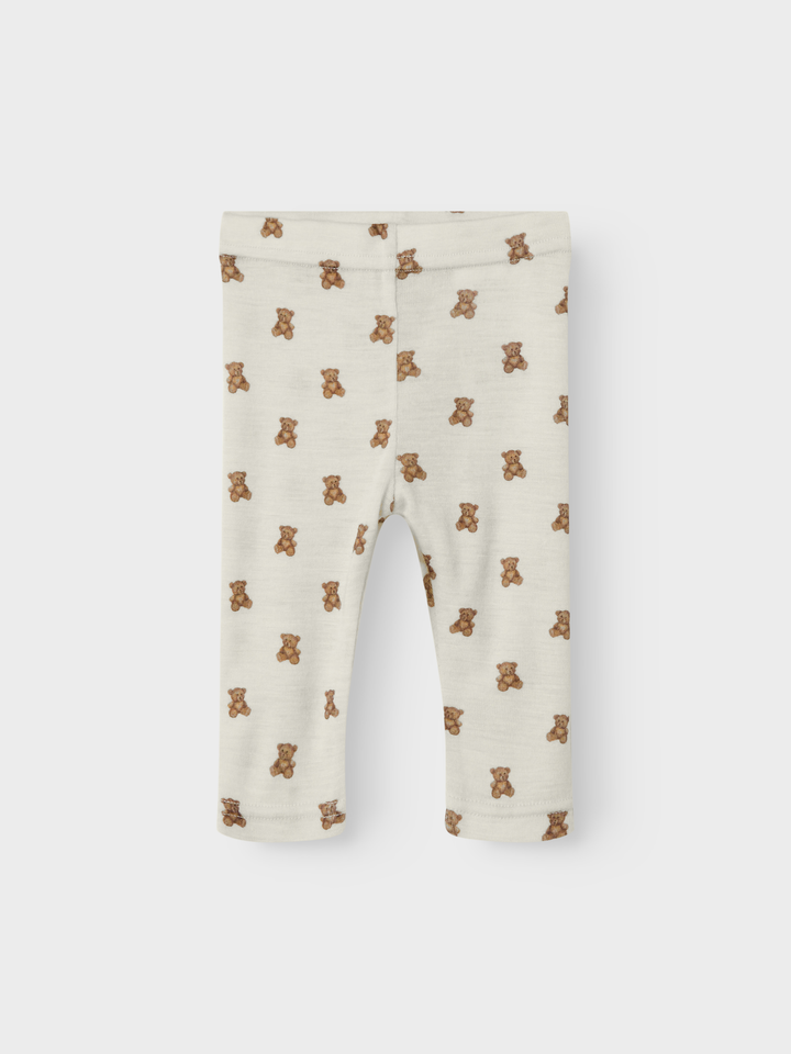 NBNNALU SLIM WO/MO LEGGING LIL  Offwhite