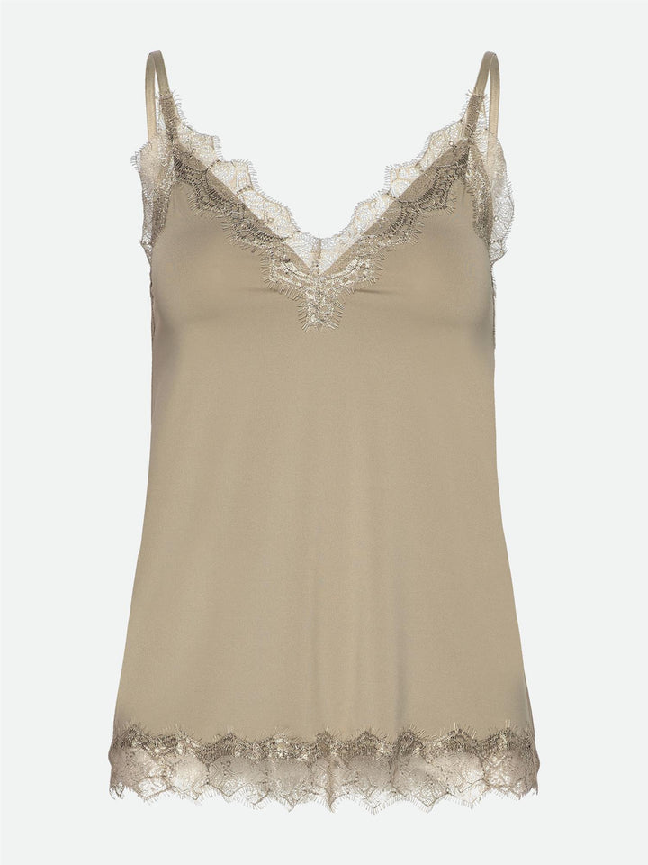 Billie SL Strap Lace Top  Laurel Oak