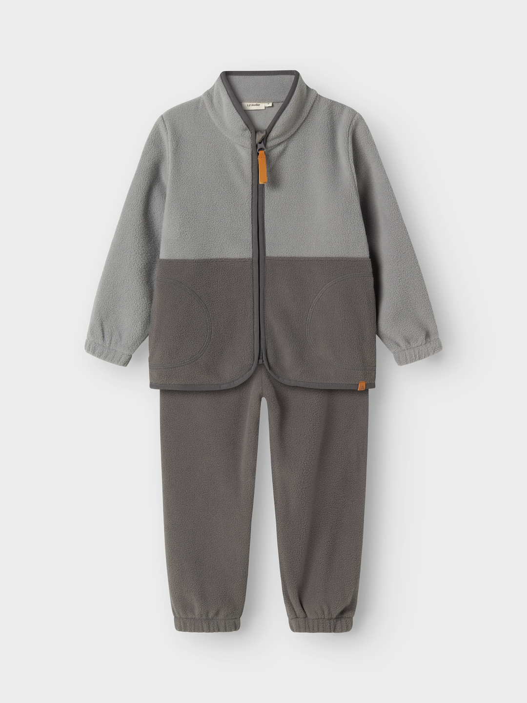 NMMLASPEKTRA FLEECE SET 1FO LIL  Mellomgrå