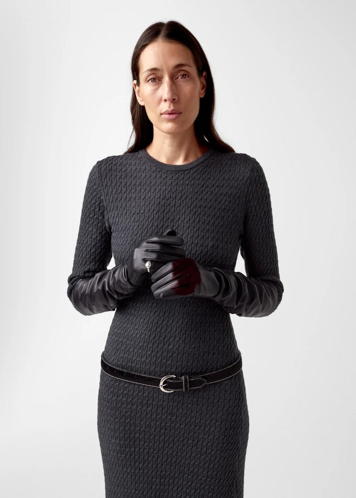 Sana merino dress  Dk. Grey Mel