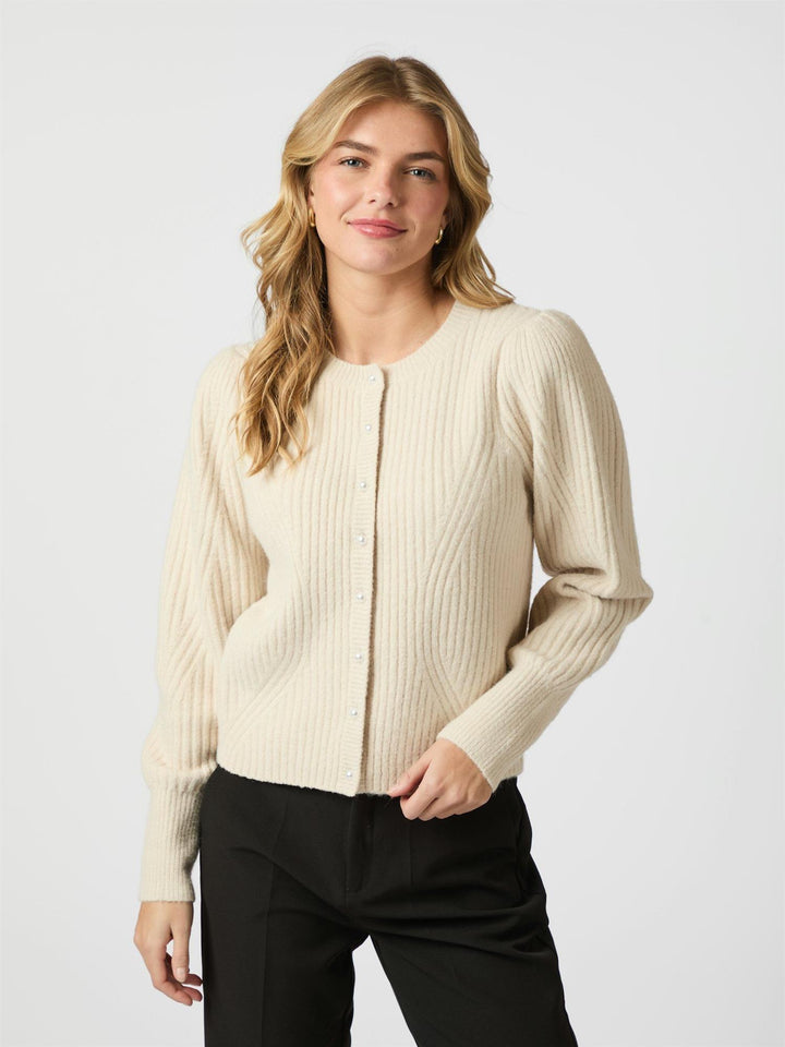 Puli knit cardigan  Ivory
