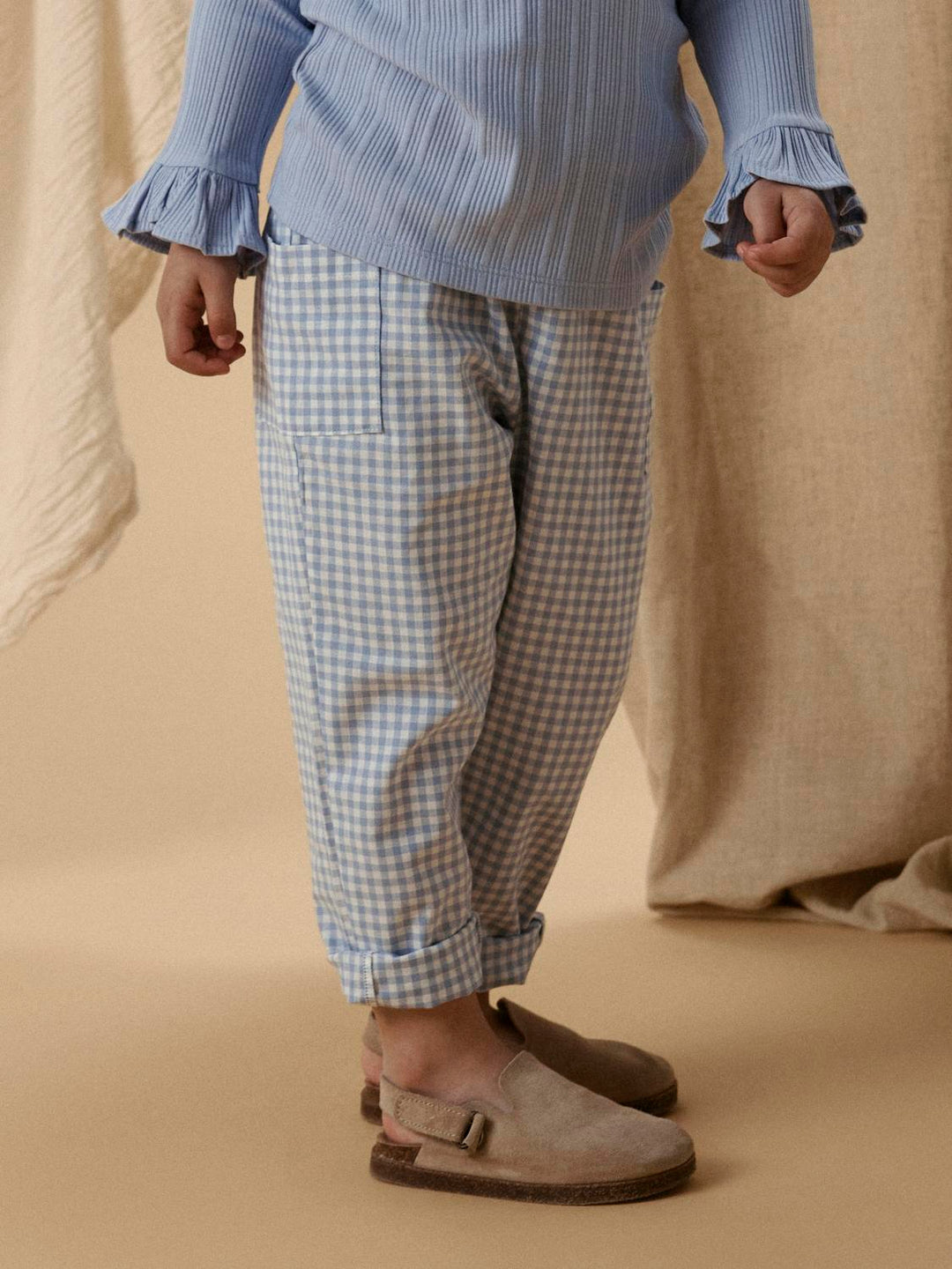 NMFTALLULA LOOSE PANT LIL  Zen Blue