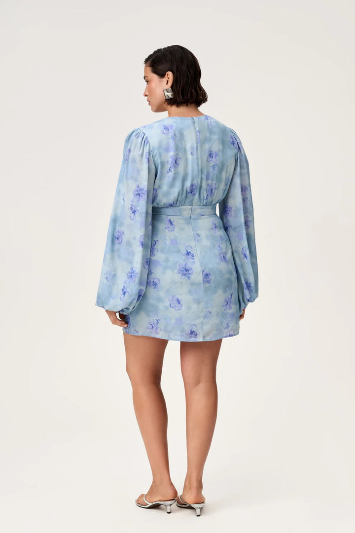 Florence Mini Dress  Pale Blue