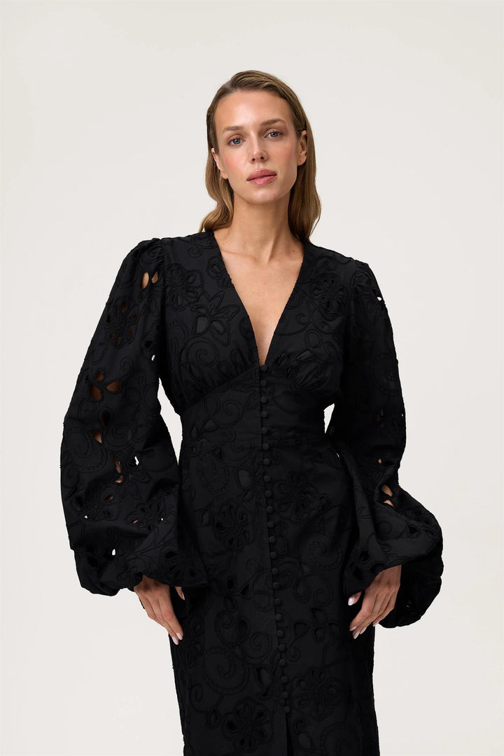 POSITANO DRESS  Black