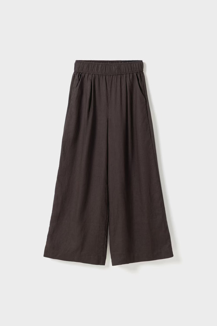 Aprilia Linen Trousers  Coffee