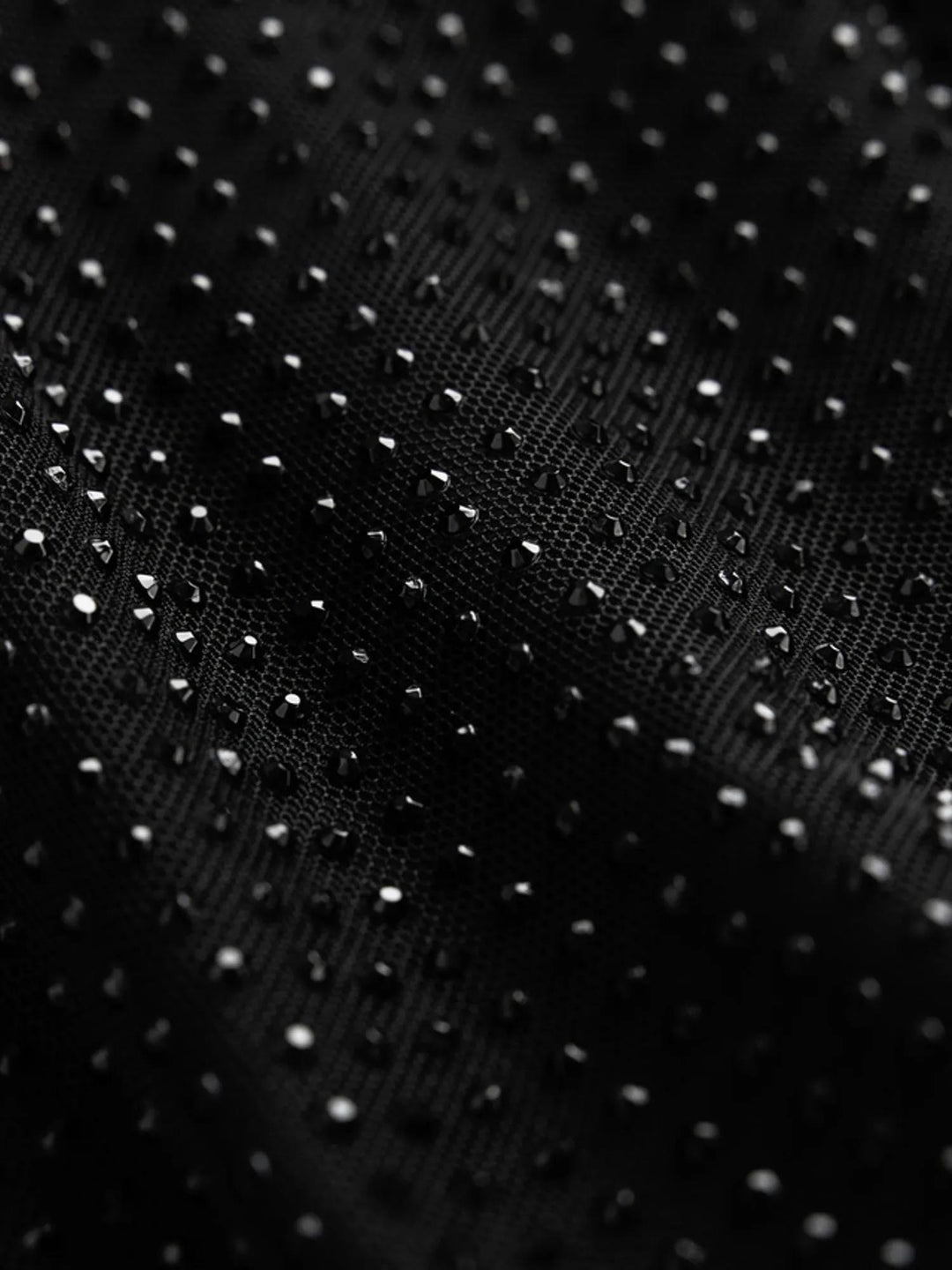 Elise Rhinestone Pants Black