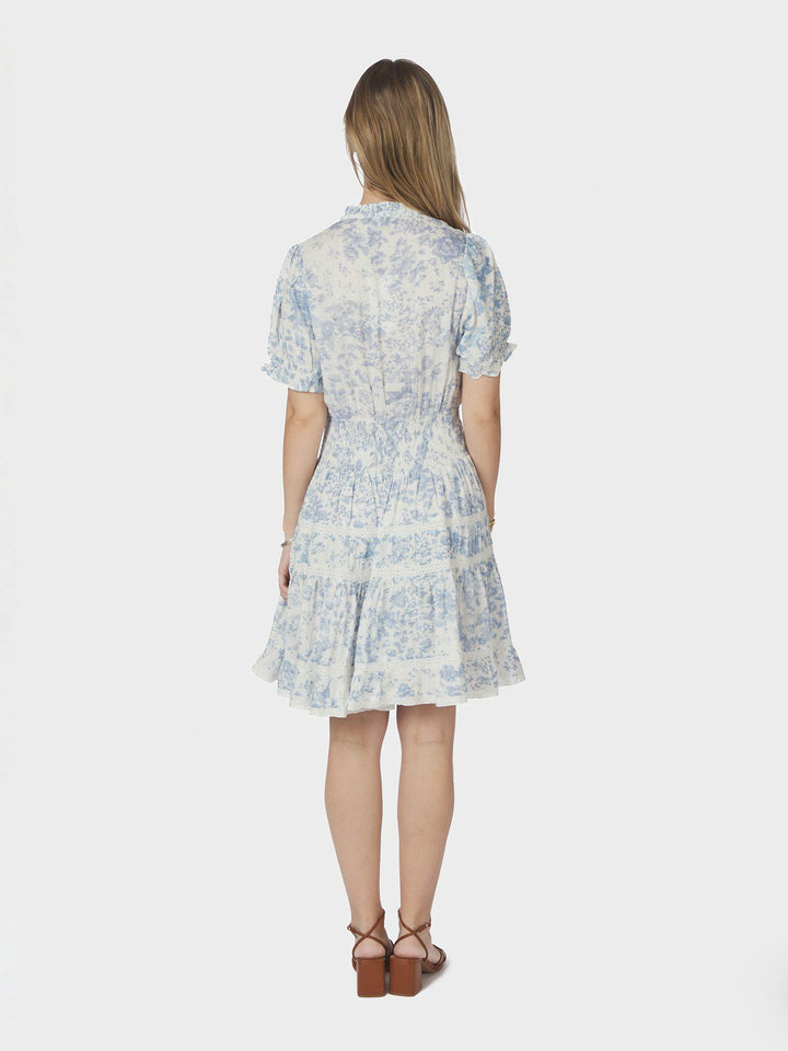 Constance Porcelain Dress  Light Blue