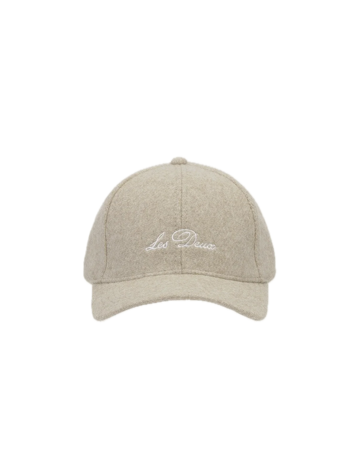 Signature Wool Baseball Cap  Dark Sand
