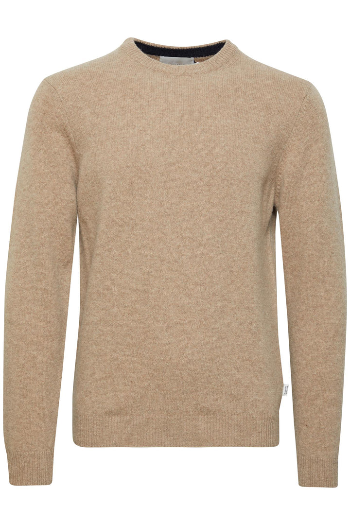 KARL crew neck bounty knit  Silver Mink Melange