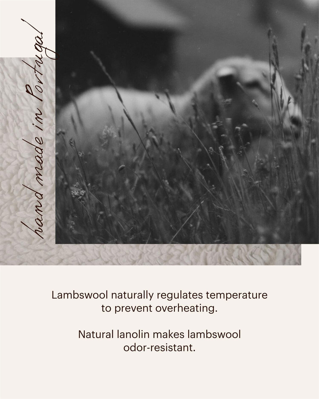 Viba Roma Shearling  Natural White