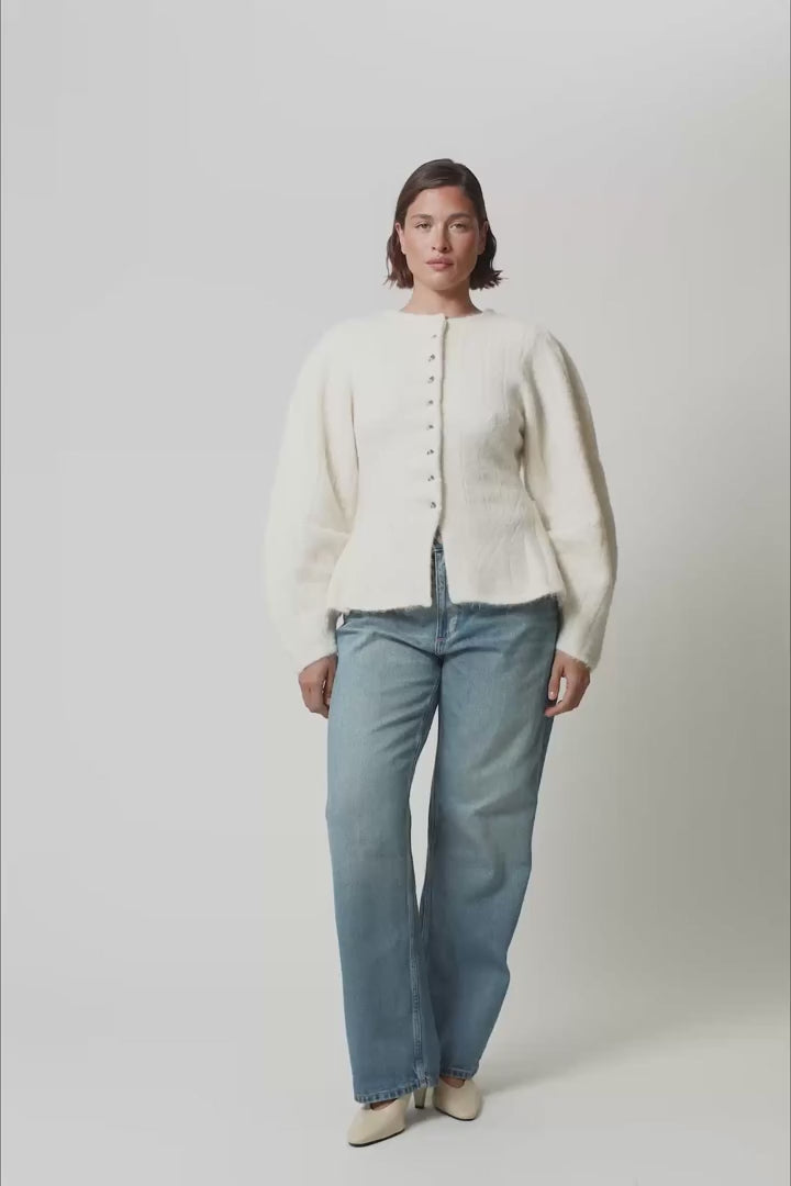 Arolla Cardigan Créme White
