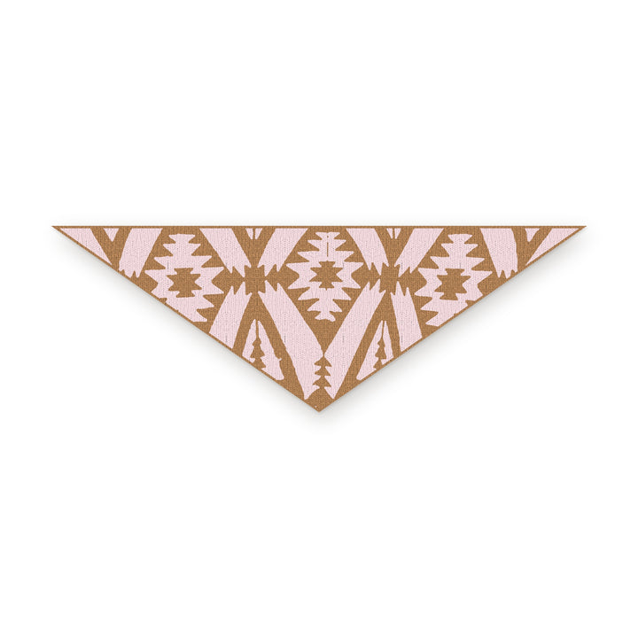 Terra Triangle Skjerf Light Pink Camel