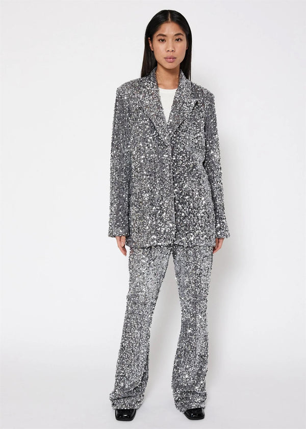 Milan blazer  Silver