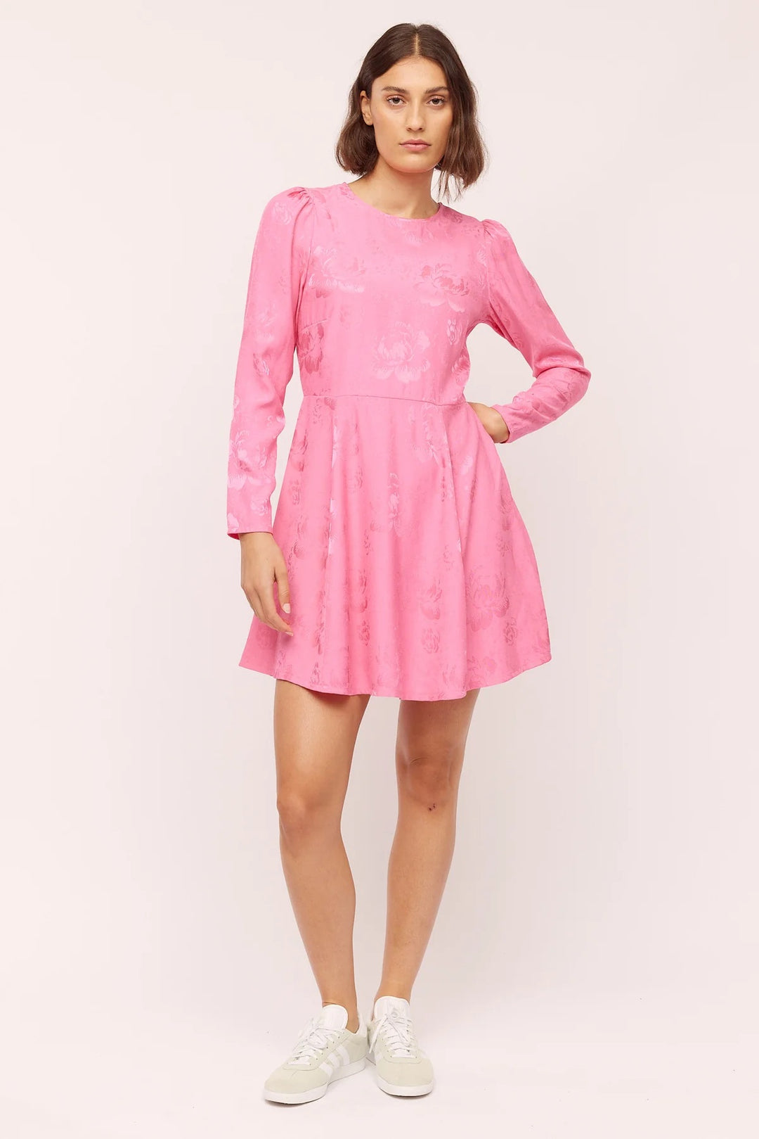 Belle Mini Dress  Azela Pink