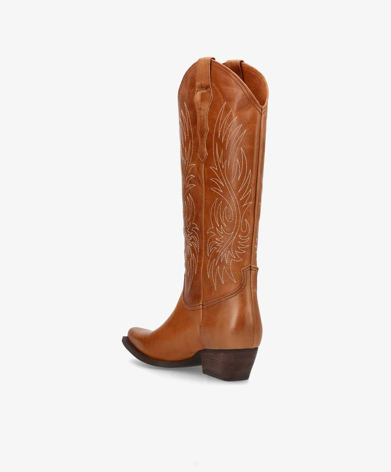 FRANKIE BOOTS  Cognac