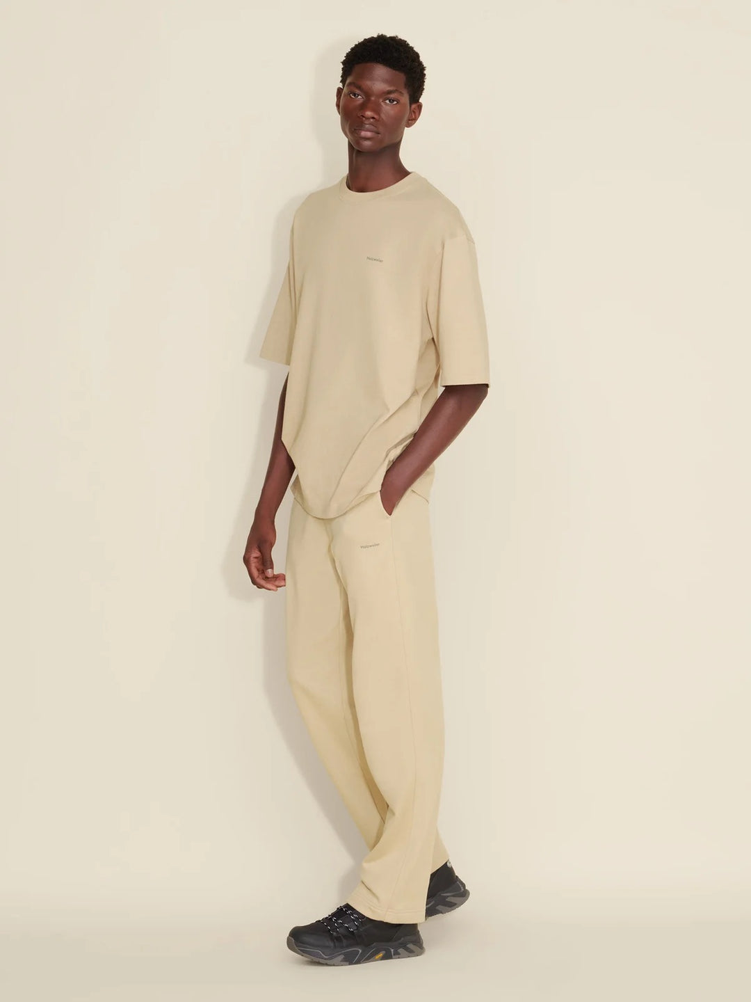 M. Relaxed sweatpants  Sand