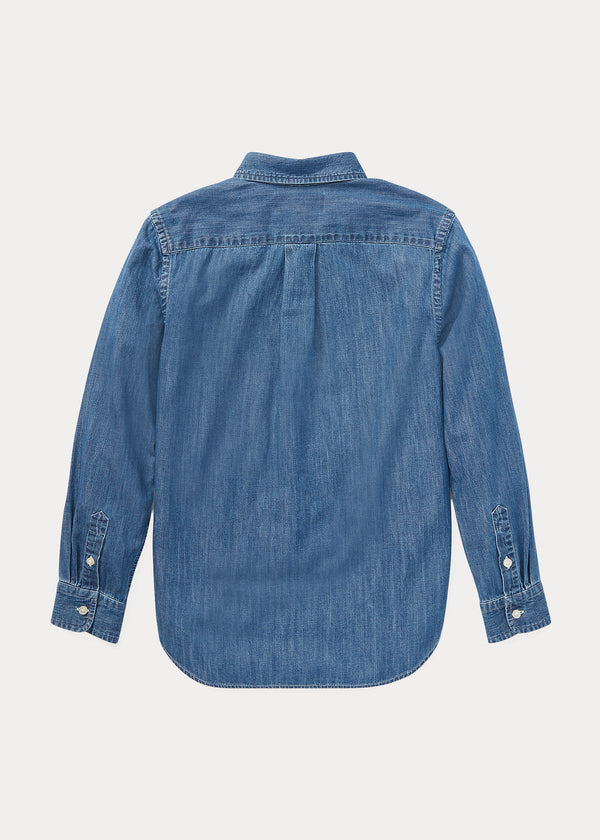 JEANS SHIRT  Denim Blue