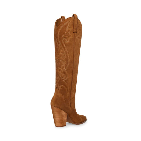 LASSO BOOT  Brown Suede