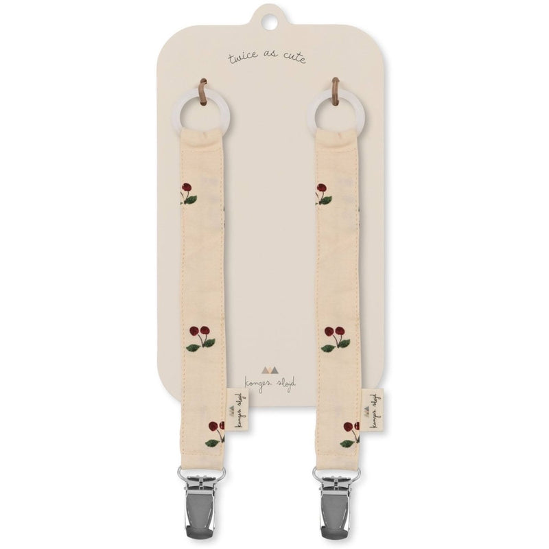 PACIFIER STRAP  Cherry