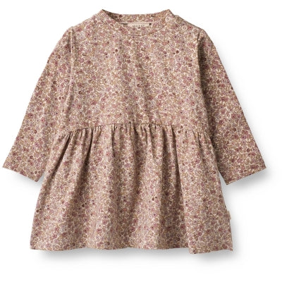 JERSEY DRESS SESSA  Grey Rose Flowers